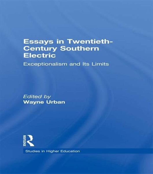 Essays in Twentieth-Century Southern Education (eBook, PDF)