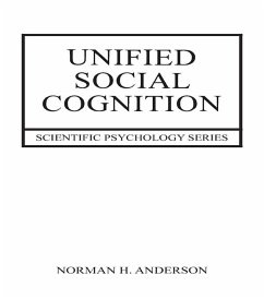 Unified Social Cognition (eBook, ePUB) - Anderson, Norman