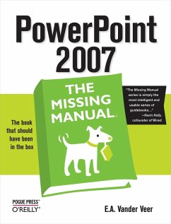 PowerPoint 2007: The Missing Manual (eBook, ePUB) - Veer, E. A. Vander
