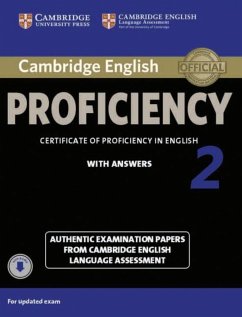 Cambridge English Proficiency 2 for updated exam. Self-study Pack Student's Book with answers