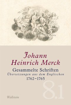 Gesammelte Schriften, 2 Teile - Merck, Johann Heinrich