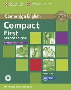 Compact First - Workbook without answers, with Audio CD / Compact First, Second Edition