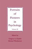 Portraits of Pioneers in Psychology (eBook, PDF)