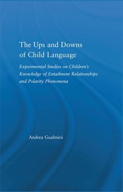 The Ups and Downs of Child Language (eBook, ePUB) - Gualmini, Andrea