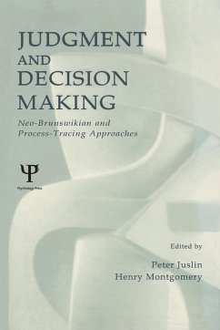 Cover Judgment and Decision Making (eBook, PDF)