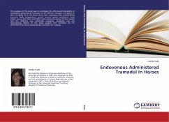 Endovenous Administered Tramadol In Horses