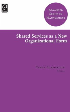 Shared Services as a New Organizational Form