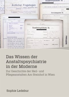 Cover Das Wissen der Anstaltspsychiatrie in der Moderne