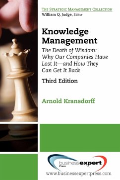 Knowledge Management - Kransdorff, Arnold