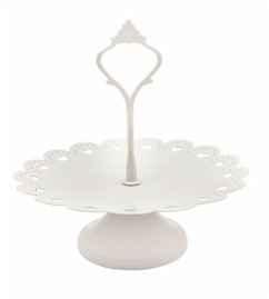 Etagere 1-stufig weiss