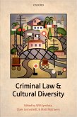 Criminal Law and Cultural Diversity (eBook, PDF)