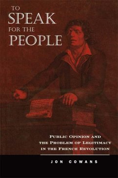 To Speak for the People (eBook, PDF) - Cowans, Jon