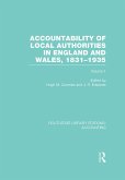 Accountability of Local Authorities in England and Wales, 1831-1935 Volume 1 (RLE Accounting) (eBook, ePUB)