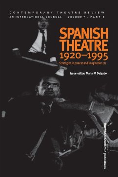 Cover Spanish Theatre 1920 - 1995 (eBook, ePUB)