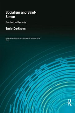 Cover Socialism and Saint-Simon (Routledge Revivals) (eBook, PDF)
