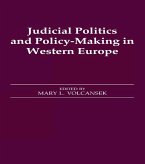 Judicial Politics and Policy-making in Western Europe (eBook, ePUB)