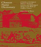 Chaucer Name Dictionary (eBook, ePUB)