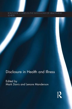 Disclosure in Health and Illness (eBook, ePUB)