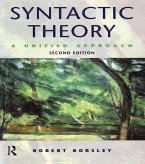 Syntactic Theory (eBook, ePUB)