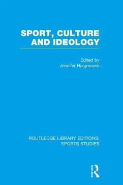 Cover Sport, Culture and Ideology (RLE Sports Studies) (eBook, ePUB)