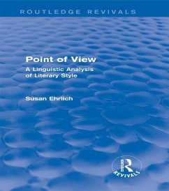 Point of View (Routledge Revivals) (eBook, PDF) - Ehrlich, Susan L.