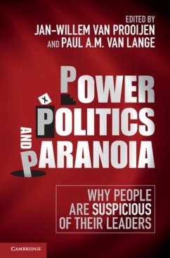 Power, Politics, and Paranoia (eBook, PDF)
