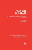 War and the State (RLE The First World War) (eBook, PDF)