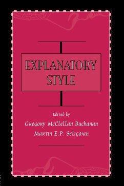 Explanatory Style (eBook, ePUB)