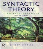 Syntactic Theory (eBook, PDF)