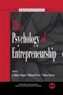 The Psychology of Entrepreneurship (eBook, PDF)