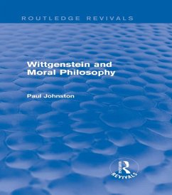 Cover Wittgenstein and Moral Philosophy (Routledge Revivals) (eBook, ePUB)
