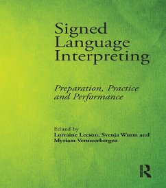 Signed Language Interpreting (eBook, PDF)