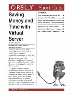 Saving Money and Time with Virtual Server (eBook, ePUB) - Sanders, Chris