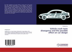 Vehicle crash tests divergence and the possible effect on car design