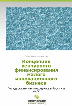 Kontseptsiya venchurnogo finansirovaniya malogo innovatsionnogo biznesa - Korostyshevskaya, Elena