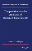 Computation Analysis Designed Experiment