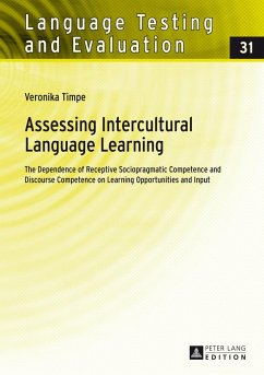 Assessing Intercultural Language Learning - Timpe, Veronika