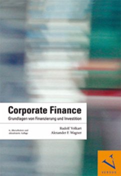 Corporate Finance - Volkart, Rudolf; Wagner, Alexander F.