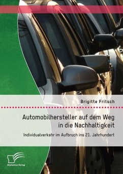 Automobilhersteller auf dem Weg in die Nachhaltigkeit: Individualverkehr im Aufbruch ins 21. Jahrhundert - Fritsch, Brigitte