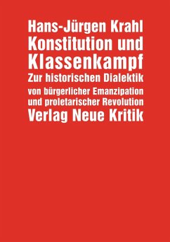 Konstitution und Klassenkampf (eBook, PDF) - Krahl, Hans-Jürgen