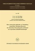 Über rechnerische Methoden zur Feststellung wesentlicher Gleichgewichtswerte der chemischen Thermodynamik am Beispiel von organischen Stickstoffverbindungen