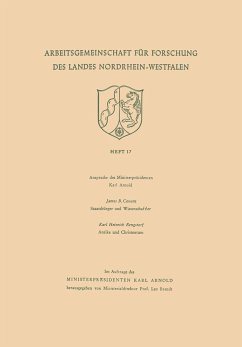 Ansprache des Ministerpräsidenten. Staatsbürger und Wissenschaftler. Antike und Christentum - Conant, Karl Heinrich