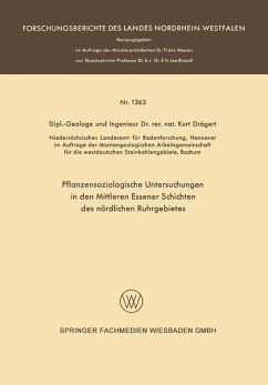 Pflanzensoziologische Untersuchungen in den mittleren Essener Schichten des nördlichen Ruhrgebietes - Drägert, Kurt