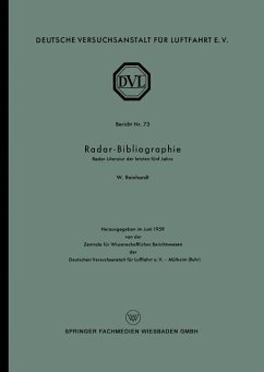 Radar-Bibliographie - Reinhardt, Wolfgang