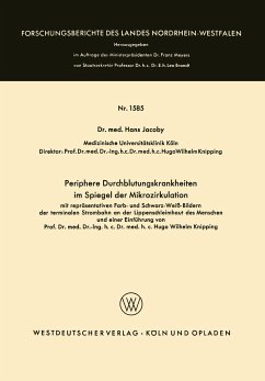 Periphere Durchblutungskrankheiten im Spiegel der Mikrozirkulation - Jakoby, Hans