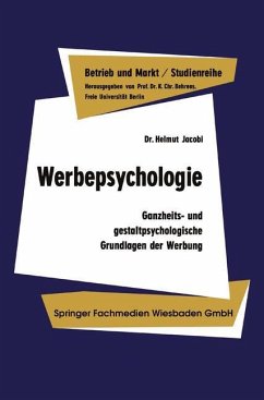 Werbepsychologie - Jacobi, Helmut