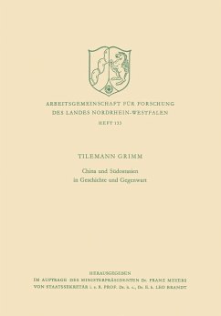 China und Südostasien in Geschichte und Gegenwart - Grimm, Tilemann