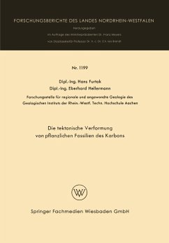 Die taktonische Verformung von pflanzlichen Fossilien des Karbons - Furtak, Hans