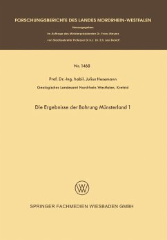 Die Ergebnisse der Bohrung Münsterland 1 - Hesemann, Julius