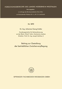 Cover Beitrag zur Gestaltung der betrieblichen Zwischenverpflegung